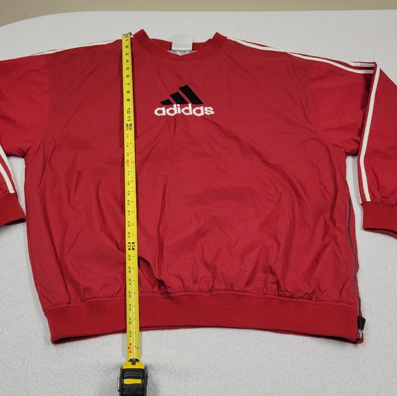 Men's adidas Athletic Warm Up Pullover Jacket - Picture 3 of 11